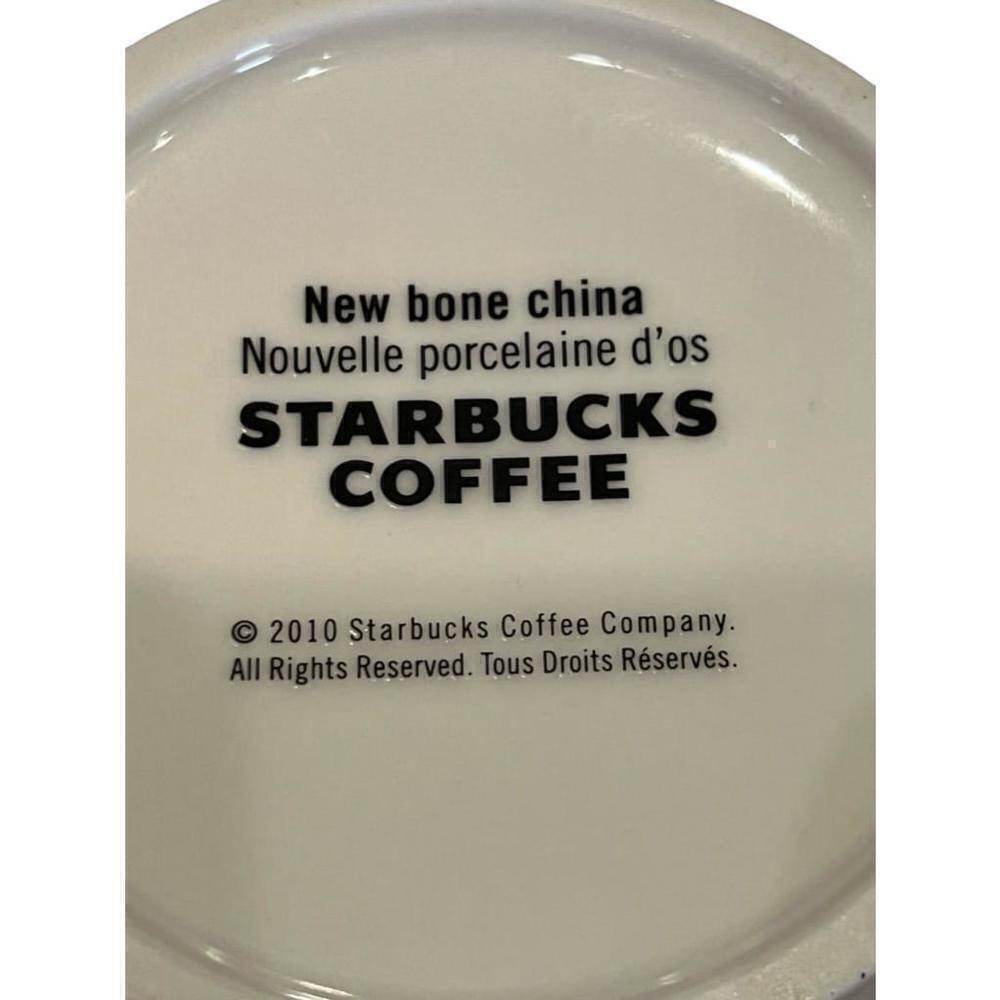 STARBUCKS Coffee Mug 2010 16oz New Bone China "Est 1971 Starbucks Coffee Co" - Picture 2 of 10
